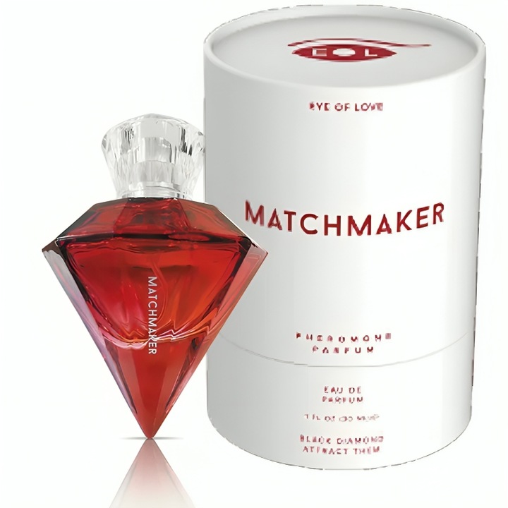 Parfum Eye of Love MATCHMAKER, 30 ml, cristale rosii, feromoni