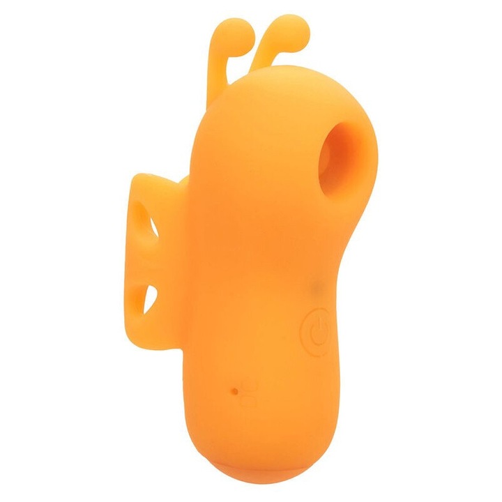 Вибратор CalExotics, Neon Vibes, The Buzzing Vibe, Мини, 10 функции на вибрации, Силикон, Водоустойчив, Оранжев