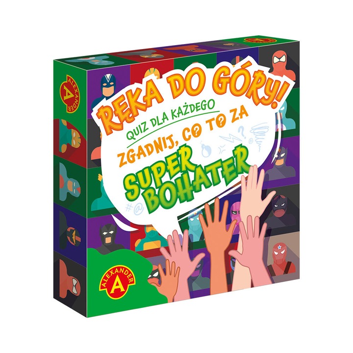Настолна игра, Александър, Вдигни ръка!, 2-6 играчи, 30-60 минути