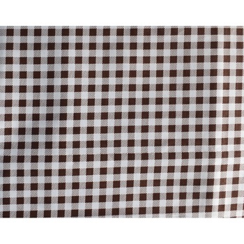 Fata de masa SAH alb si maron CASA GINO , bumbac 100%, 125X140, masa 4 persoane Fata de masa SAH alb si maron CASA GINO , bumbac 100%, 125X140, masa 4 persoane