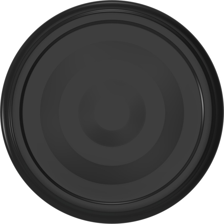 Set 10 capace, Biowin, 5,3x0,9 cm, negru