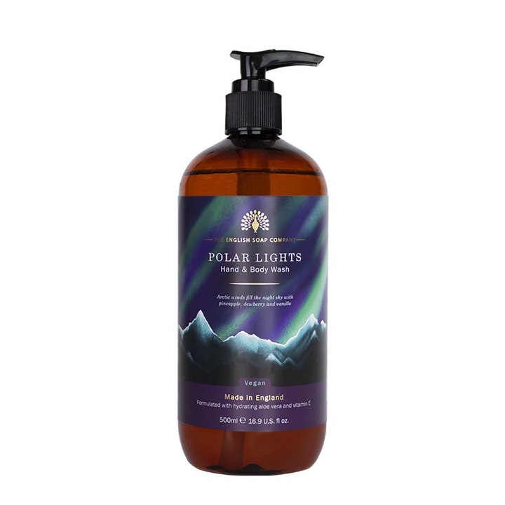 Душ гел 2в1 English Soap Company, Северно Сияние (Polar Lights), 500мл