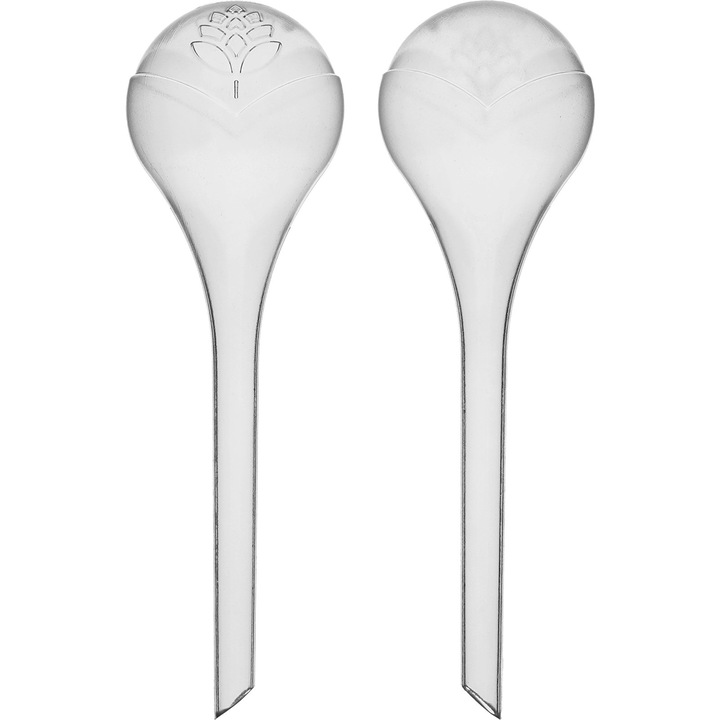 Set 2 recipiente irigare, plastic, transparent, 400ml