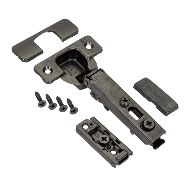 Balama dreapta balama suprapusa BLACK 3D, cu inchidere moale, clip-on