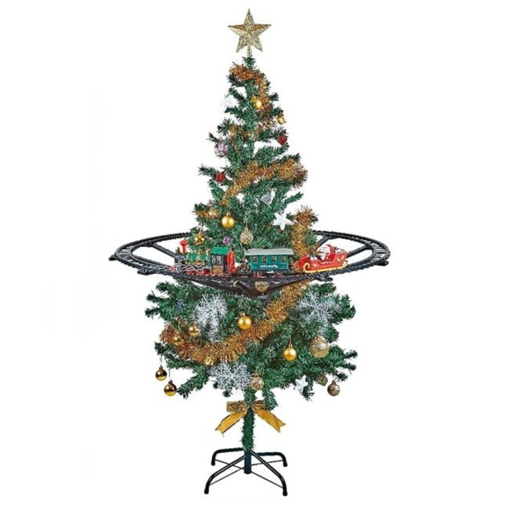 AVA Vasúti vonat a karácsonyfához, fénnyel és hanggal - 30 db