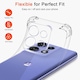 Кейс за Motorola Edge 50 - Shockproof Clear Silicone - Прозрачен