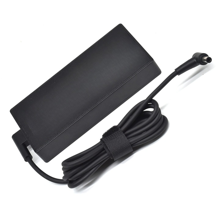 Incarcator laptop pentru Asus TUF FX705DY, FX705GD, FX505DD, FX505DT, FX705DD, FX705DT, FX505GD, FX705GE, ROG G531GT, FX505GE, FX505GT, G731GT, PX705GD, 150W, 6.0×3.7mm, 20 V, 7.5 A, 1.78m, Sistem multi-protectie incorporat, Incarcare rapida, Negru