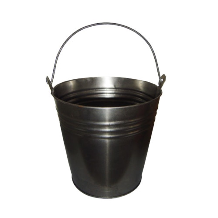 Galeata din tabla neagra, Evotools, volum 10 L