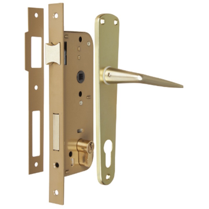 Broasca cu cilindru si silduri M, Evotools, 85x175x65 mm, 3 chei