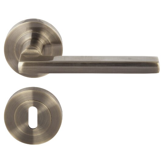 Maner Electra cu rozeta, Evotools, pentru cheie, antic bronz