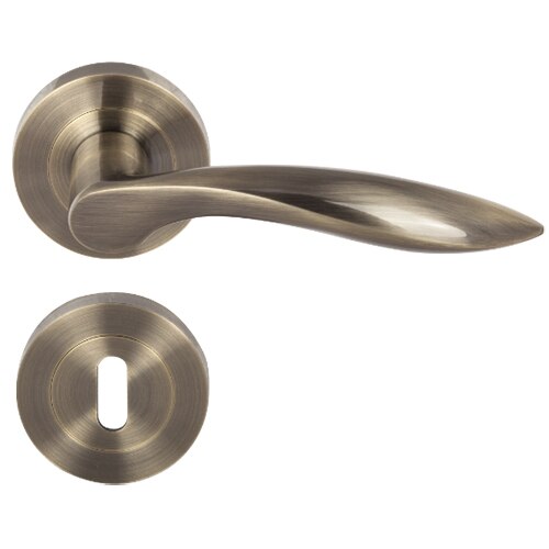 Maner Medeea cu rozeta, Evotools, pentru cheie, antic bronz