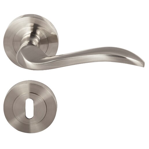 Maner Selena cu rozeta, Evotools, pentru cheie, nichel satin