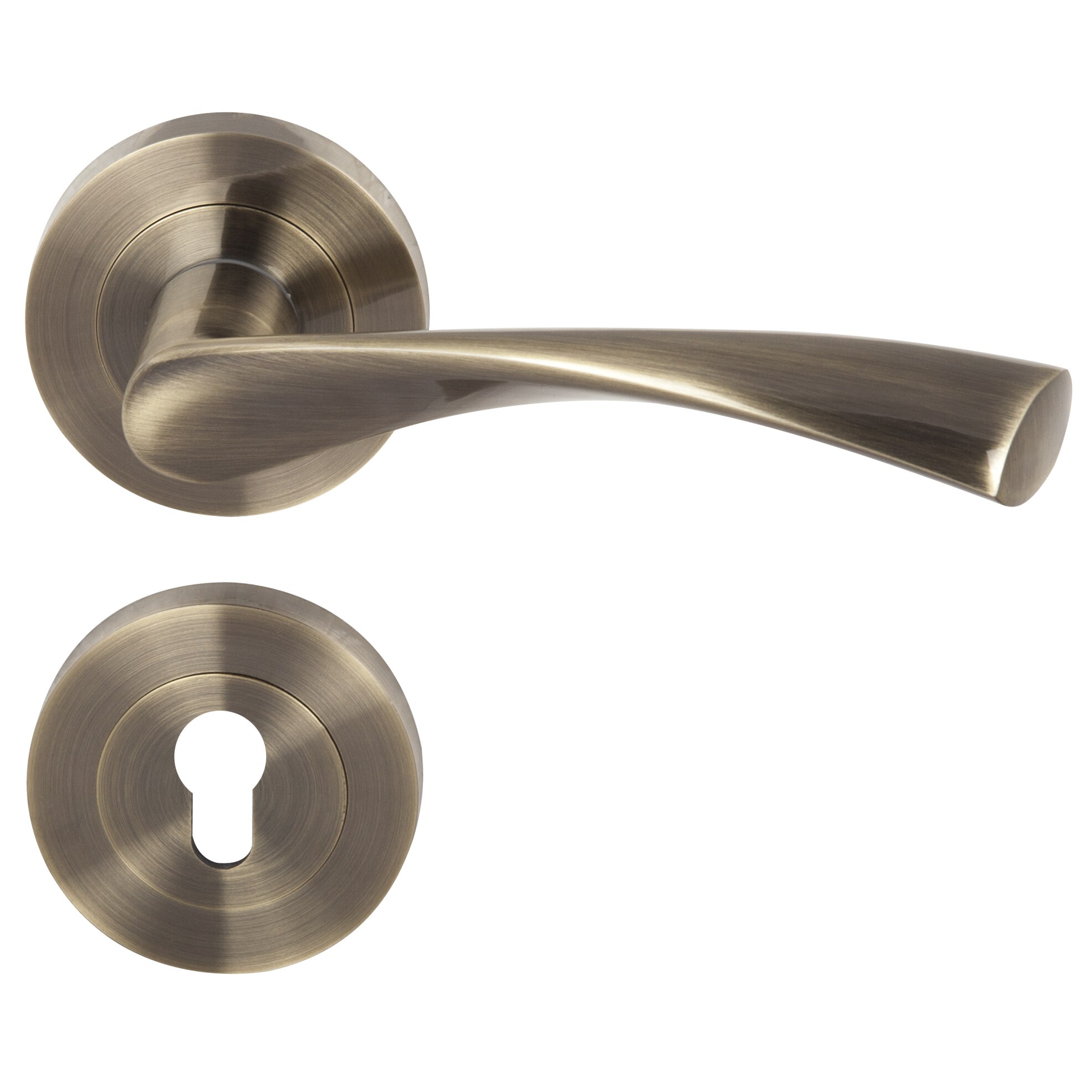 Maner Andromeda cu rozeta, Evotools, pentru cilindru, antic bronz