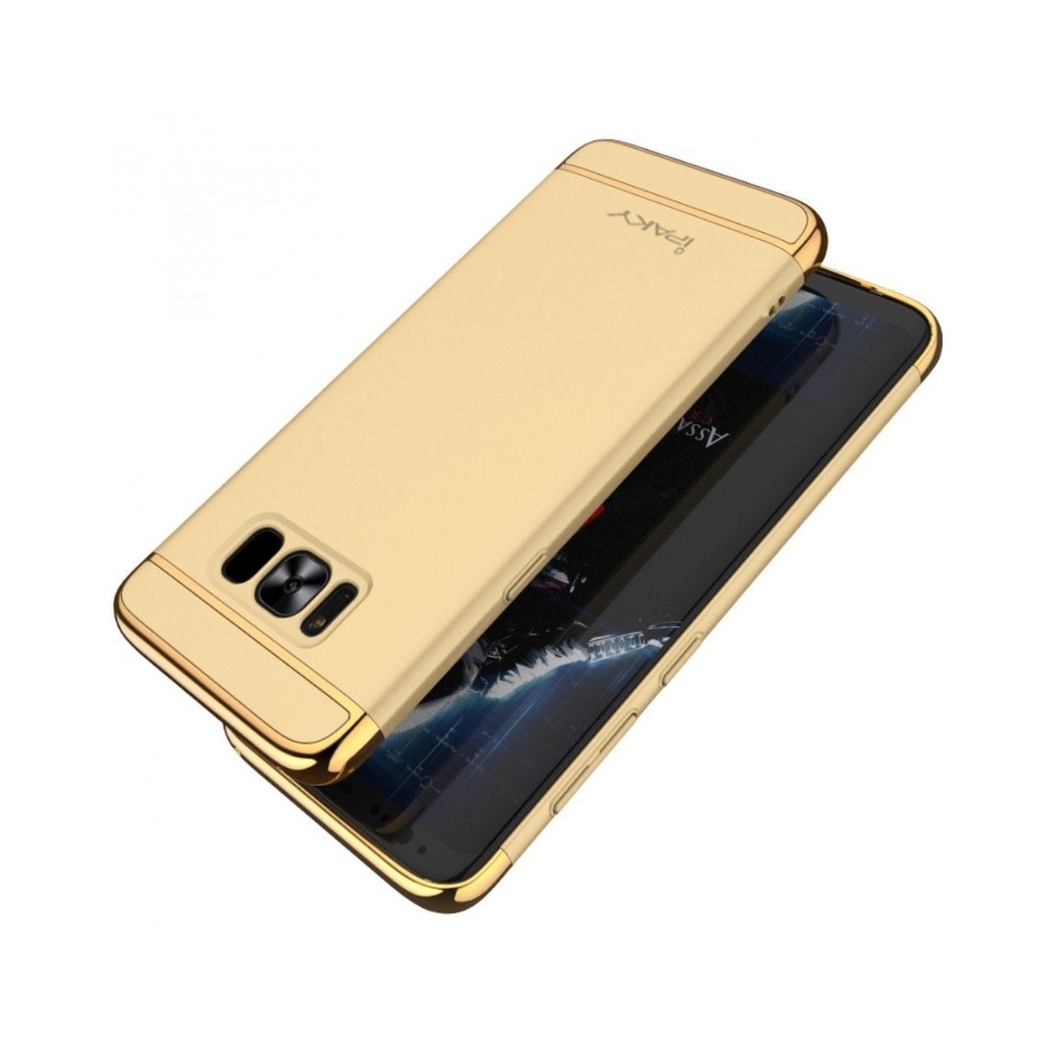 Carcasa protectie spate din plastic pentru Samsung Galaxy S8 G950, gold