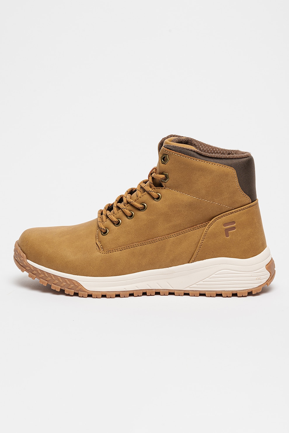 Fila, Боти Lance XXI от еко кожа, Светлокафяв, 46