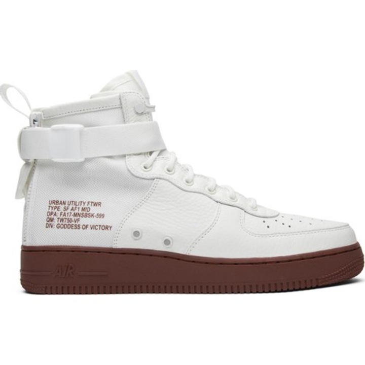 Маратонки Nike SF Air Force 1 Mid 'Red Ivory', 42.5