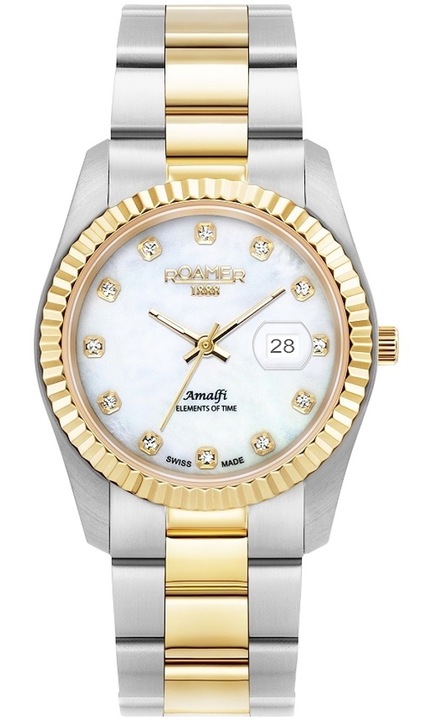 Ceas dama Roamer, inox, 34mm, 10 ATM