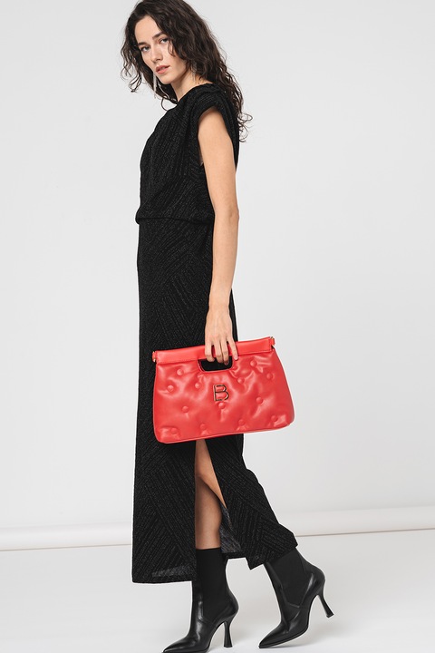 Vila, Рокля Zoe с цепки встрани, Черен, S