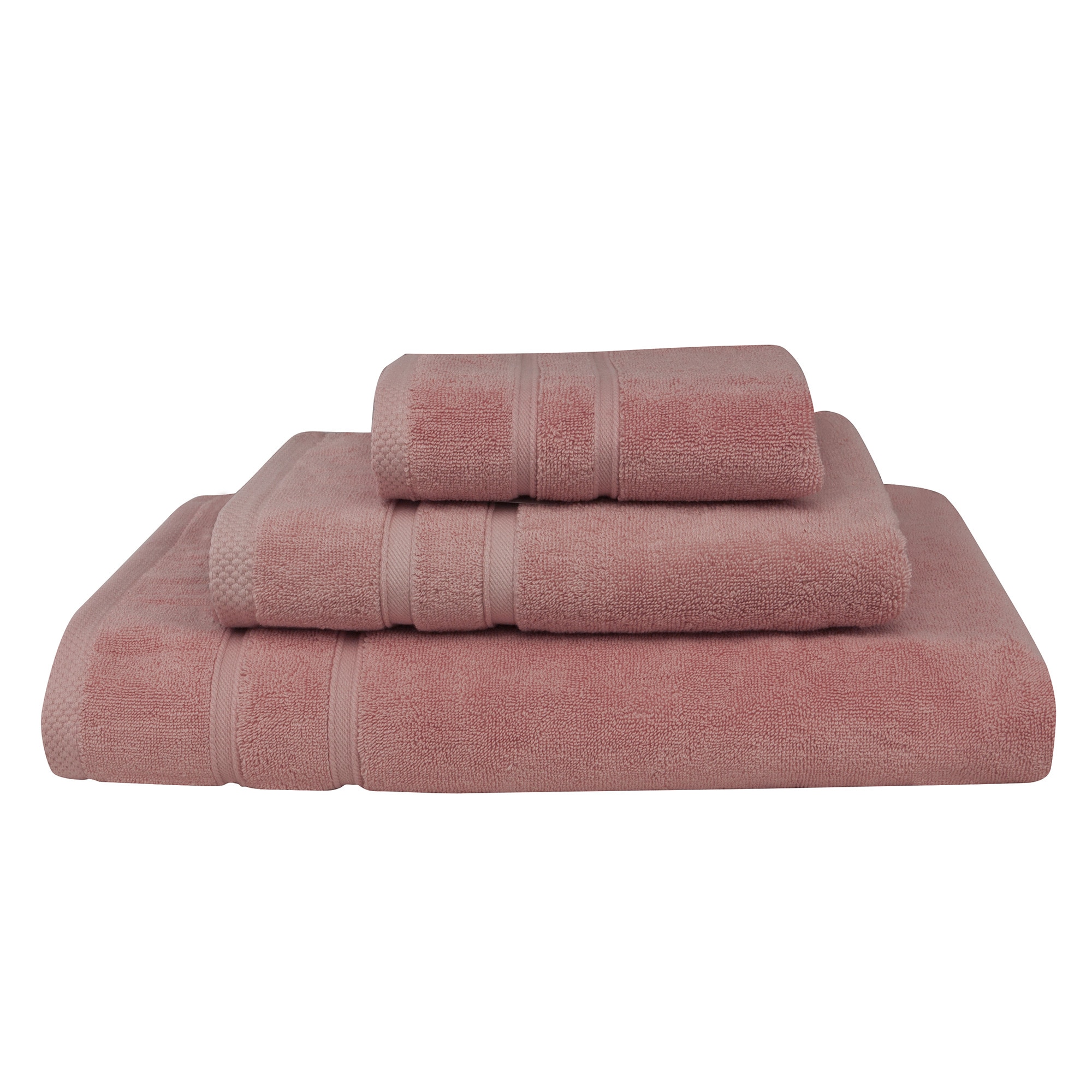 Set 3 prosoape Exclusivity Collection, Somon, 100% bumbac Terry Selection, 675 gr/mp