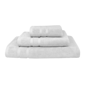 Set 3 prosoape Exclusivity Collection, Alb, 100% bumbac Terry Selection, 675 gr/mp Set 3 prosoape Exclusivity Collection, Alb, 100% bumbac Terry Selection, 675 gr/mp