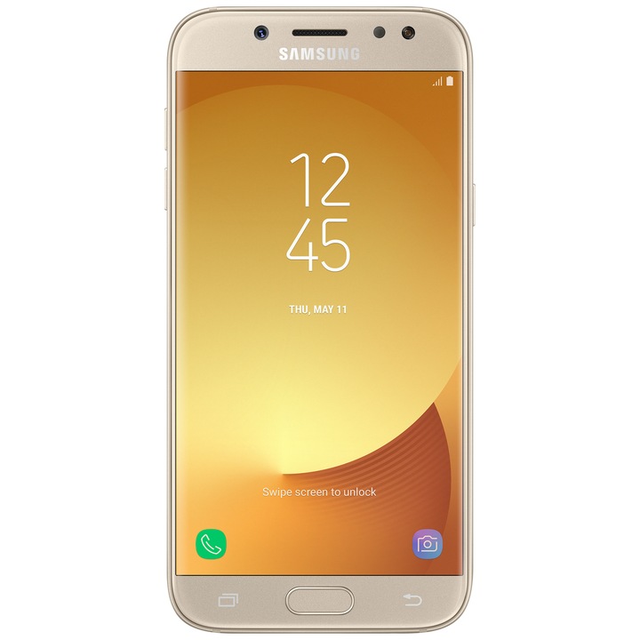 Telefon mobil Samsung Galaxy J5 (2017), Dual Sim, 16GB, 4G, Gold