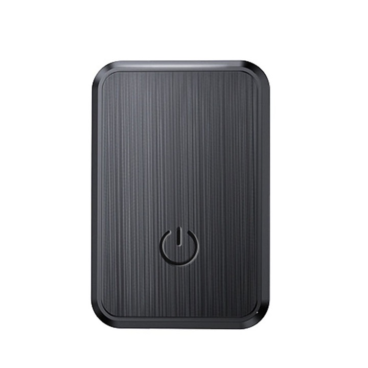 Мини GPS тракер, Rqiurpn, GF-08, HD аудио запис, магнитен, наблюдение в реално време, за локализиране на автомобили, възрастни хора и деца, Черен