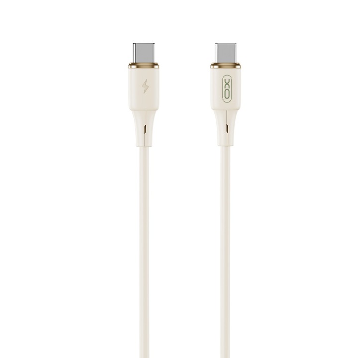 Kábel Nb-q261 Pd Usb-c - Usb-c 1m Bézs 60w
