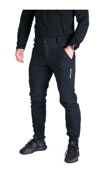 Férfi nadrág, Northfinder, 3423583, poliészter, fekete