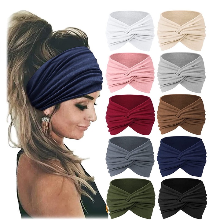 Set 10 bentite pentru femei, Axroad Mall, Respirabil si confortabil, Elasticitate ridicata, Anti-alunecare, Design elegant si elegant, Multicolor