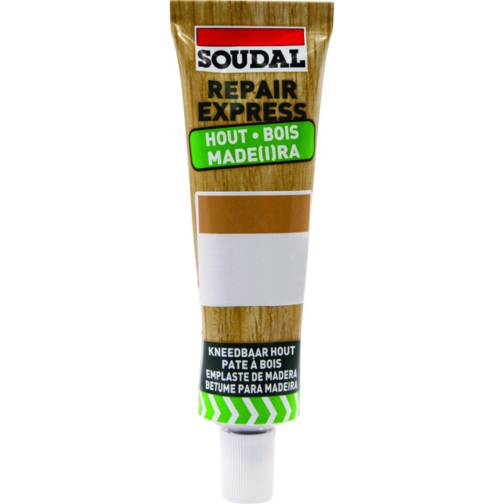 Шпакловка за ножове Soudal, за дърво, среден дъб, 50 мл