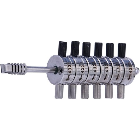 Instrument decoder auto, Tibbie lock cu 6 pini, pentru deblocat/decodat ...