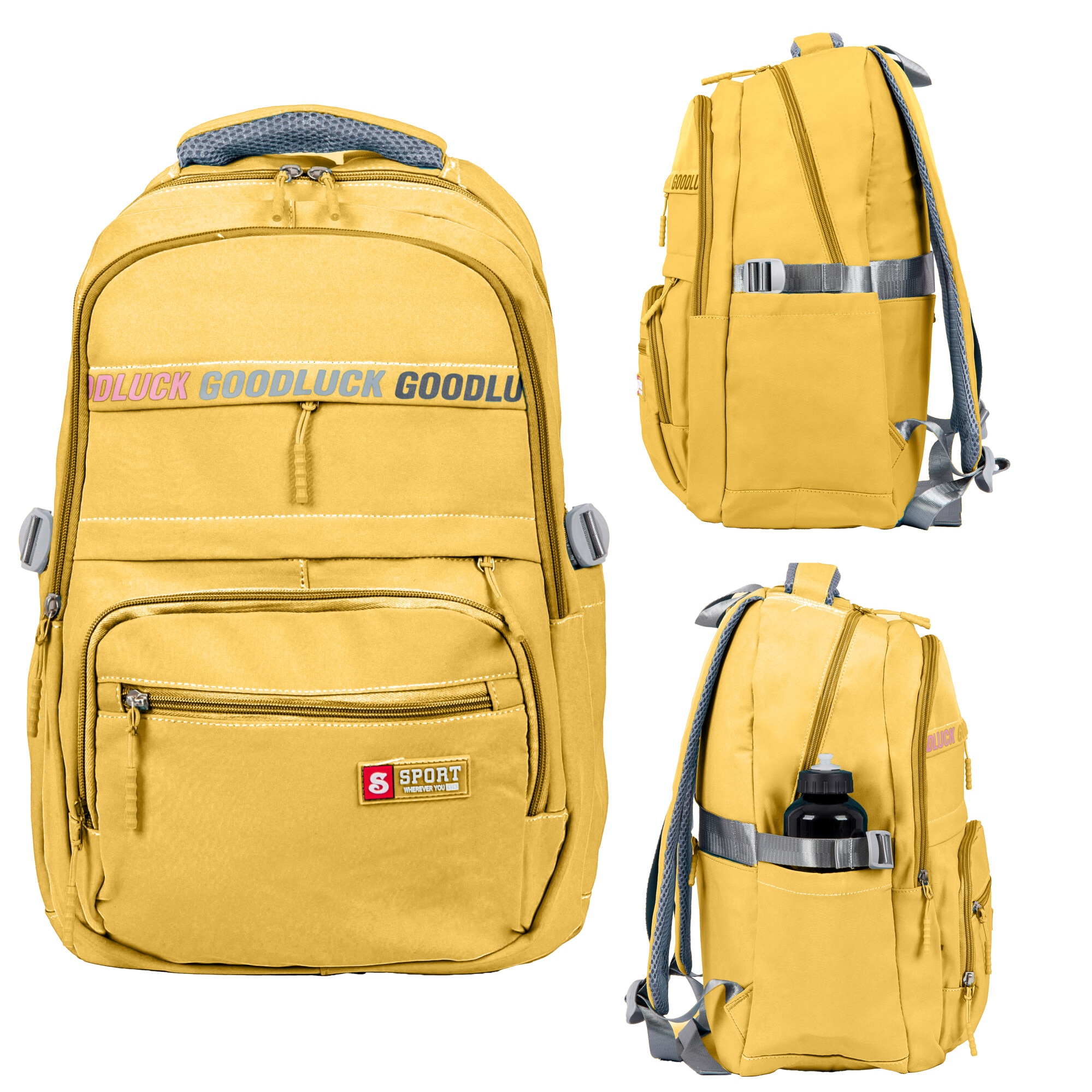 Ghiozdan scolar Coocazoo Mate Cherry Blossom 30 l, 4 compartimente
