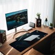Подложка за мишка и клавиатура за игри, За голямо бюро, XXL, 90x40см