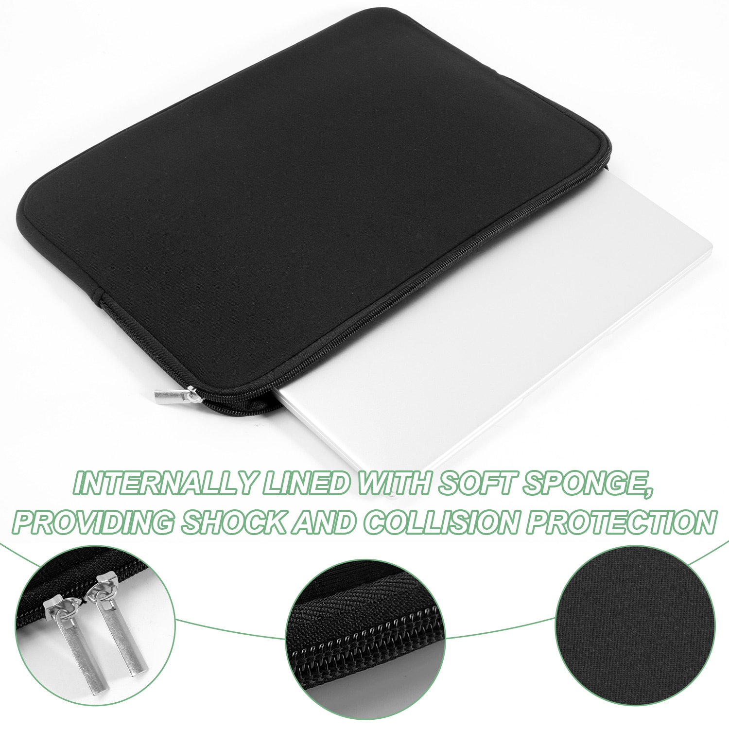 Set geanta laptop/tableta, gxwcyi, Poliester, Negru