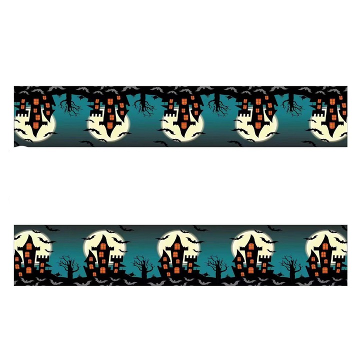 Abrosz Halloween partira, LY-2439-2B, nyomtatott, 180 x 108 cm