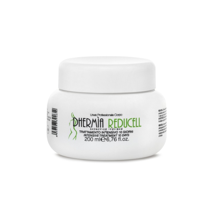 Crema Anticelulitica Termica pentru Corp, Eliminare Aspect Coaja de Portocala, DHERMIA - 200 ml