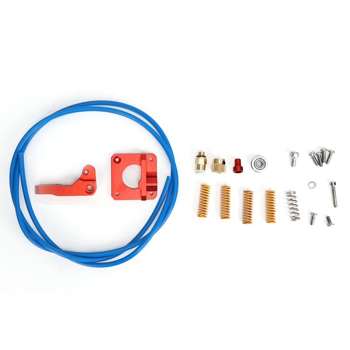 3D nyomtató tartozékok, alumínium extruder készlet, teljesen fém extruder adagolóval, CR-10 MK8-hoz