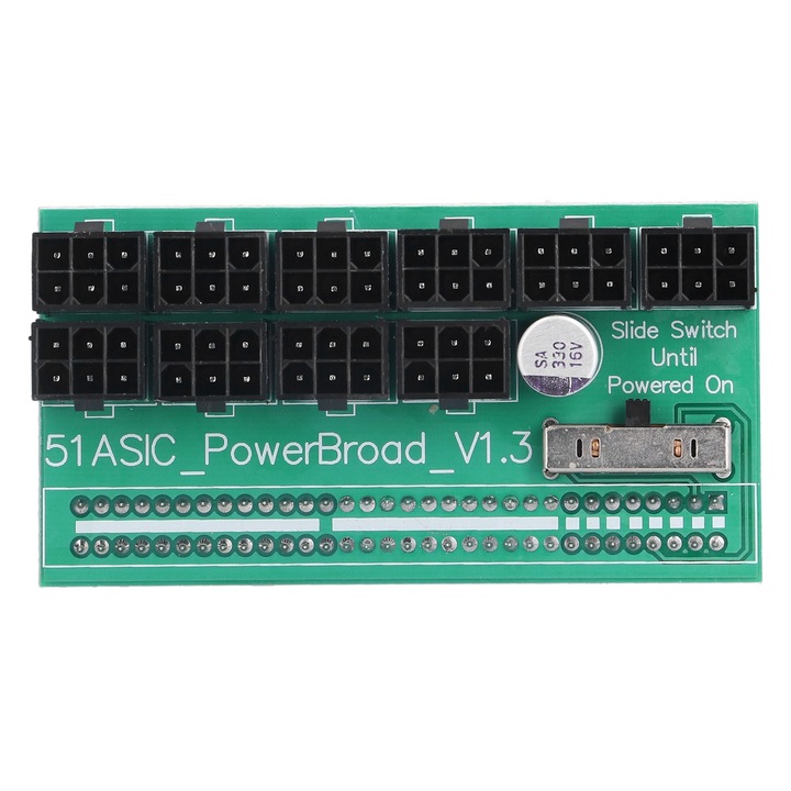 Placa adaptor de alimentare cu 6 pini, accesorii pentru convertor de sursa de alimentare universala pentru server