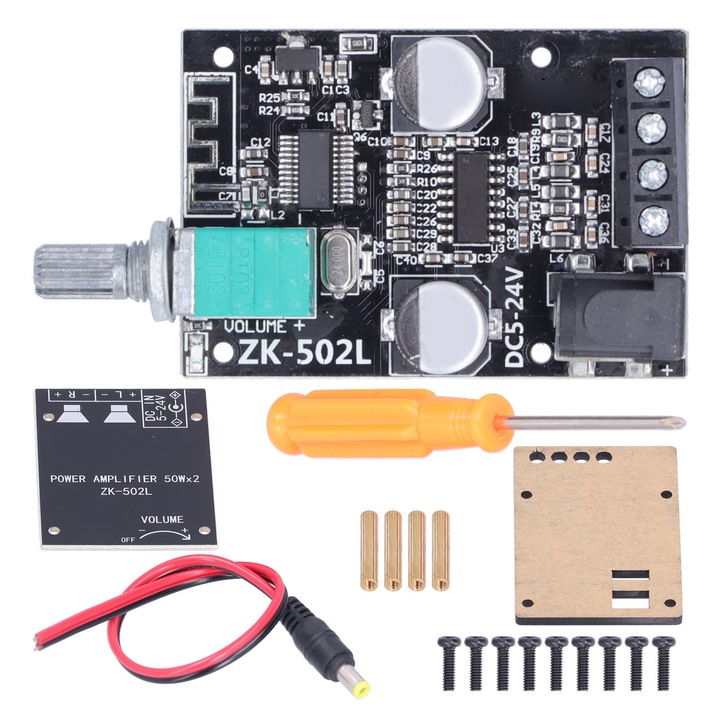 Modul amplificator de putere Bluetooth Stereo Digital Audio Modul pentru difuzoare DIY Enforose