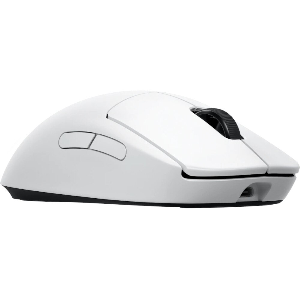 Gamer egér Logitech Pro 2 Lightspeed, vezeték nélküli, fehér - eMAG.hu