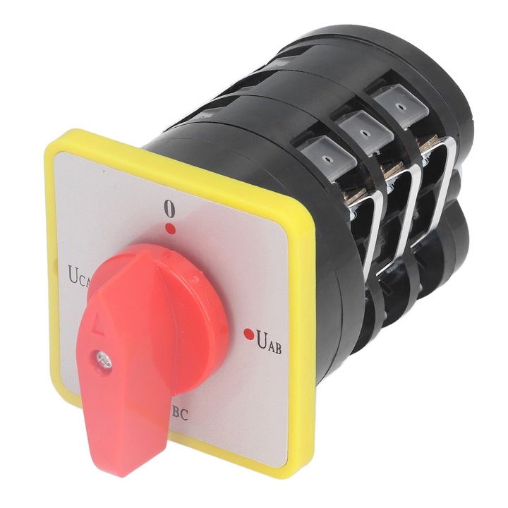 Enforose univerzális kapcsoló 2 állású, 16A, AC380V, kis méret, PC anyagból, ezüstötvözetből