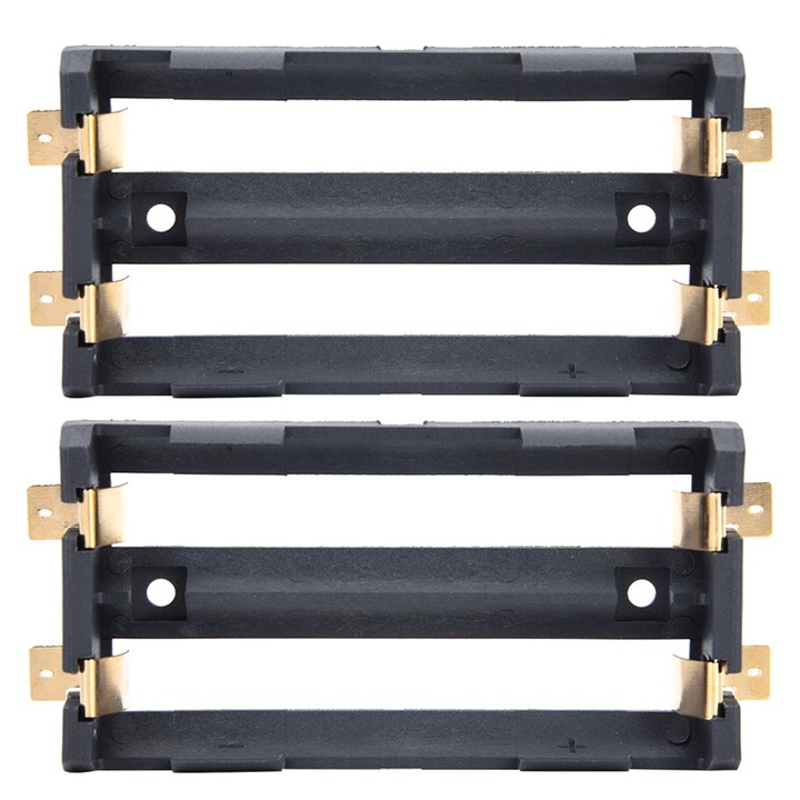 Carcasa de depozitare pentru sursa de alimentare de incarcare DIY SMD 18650 Enforose, 2 buc