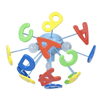 Plafoniera Rabalux ABC, E14, 3x40W, Multicolor Plafoniera Rabalux ABC, E14, 3x40W, Multicolor