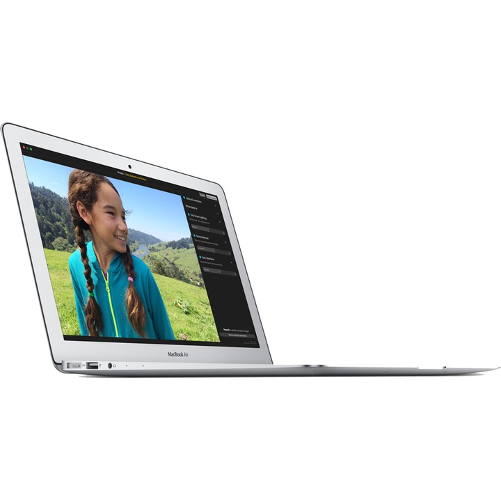 Laptop Apple MacBook Air 13 cu procesor Intel® Dual Core™ i5 1.80GHz, 13.3", 8GB, 128GB SSD, Intel® HD Graphics 6000, INT KB, Silver