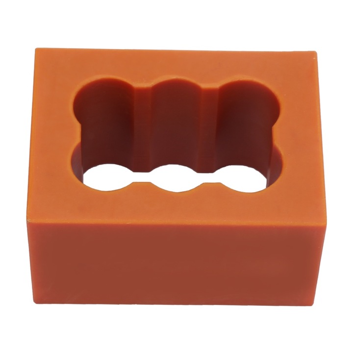 Ponthegesztő bilincs, ipari műanyag, kétsoros, állítható, 18650 (2x3 db)