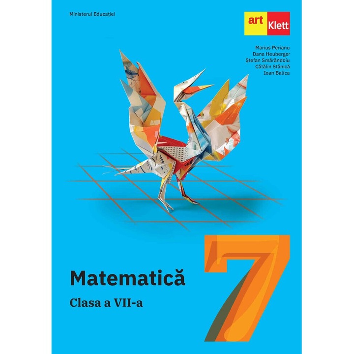 Matematica. Manual clasa a VII-a Marius Perianu, Dana Heuberger