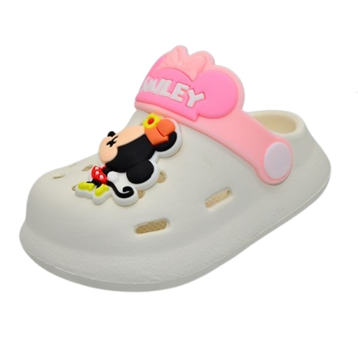Minnie Mouse Пантофи от EVA пяна за момиче Mini Junior PSE-3, Крем 113390