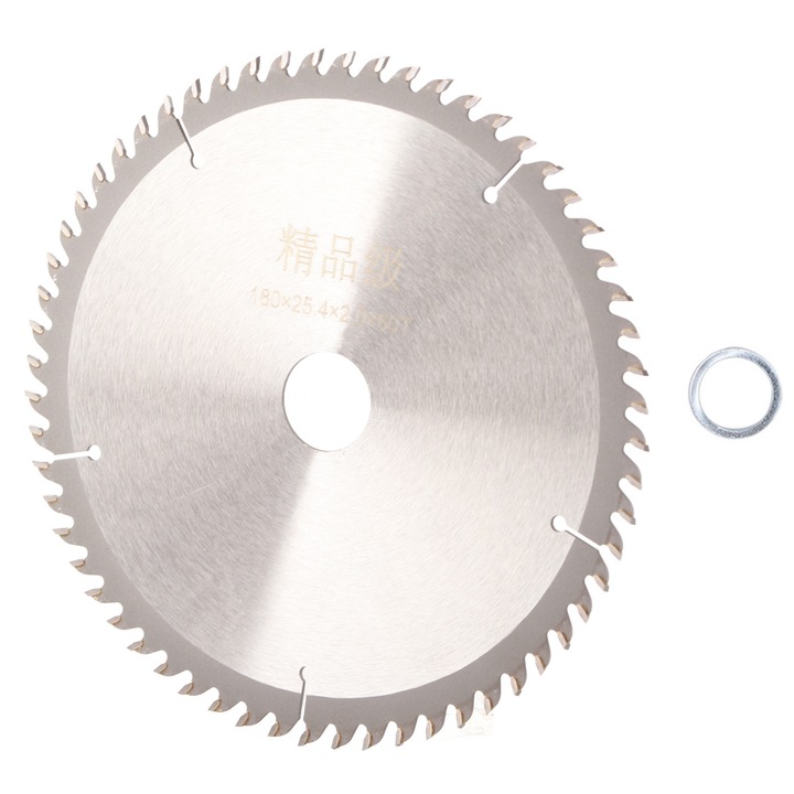 Disc de feronerie pentru fierastraie electrice Enforose, 7 inch, 60 dinti, diametru interior 25.4mm