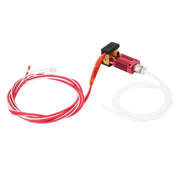 Kit Hot End Accesorii pentru imprimante 3D Duza din alama usoara si durabila DC24V pentru Creality