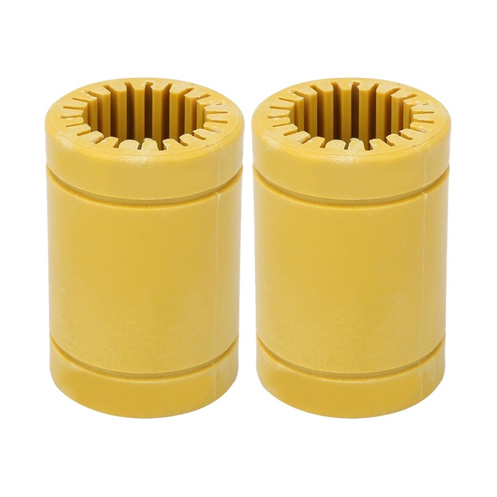 2 bucati rulment liniar polimeric fara ulei pentru miscare liniara pentru scopuri multiple